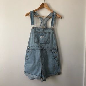 Levi’s Denim Overall Shorts